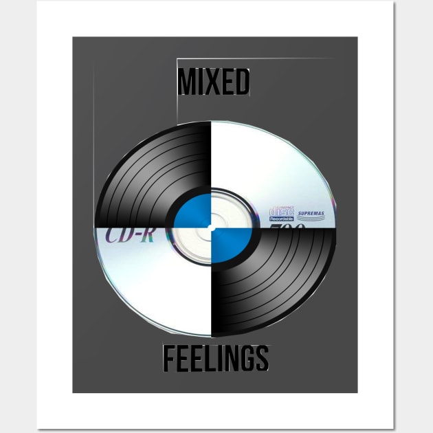 Mixed Feelings Wall Art by Missoff